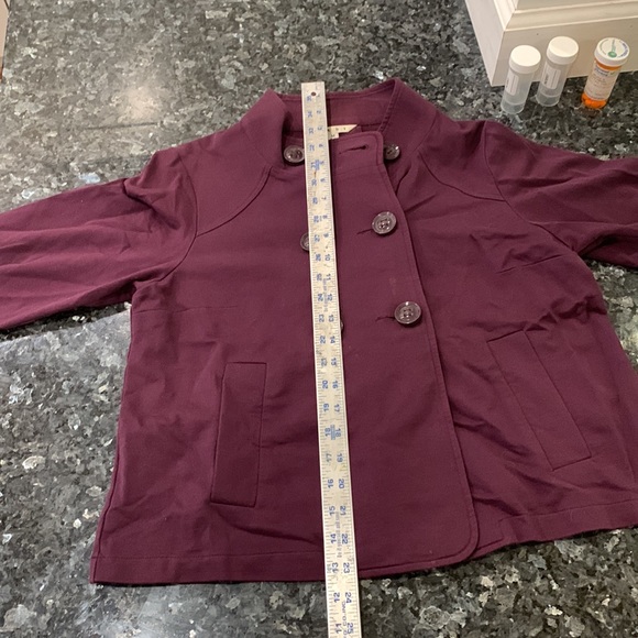 CAbi eggplant jacket/blazer - Picture 7 of 7